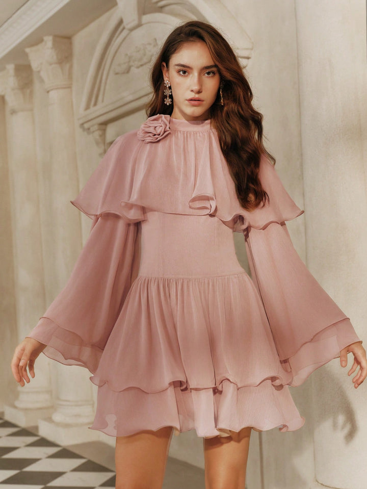 Rochie scurtă SHEIN, roz