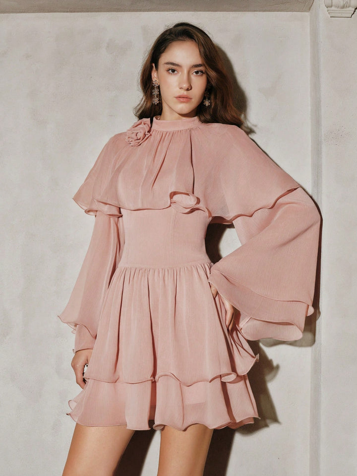 Rochie scurtă SHEIN, roz
