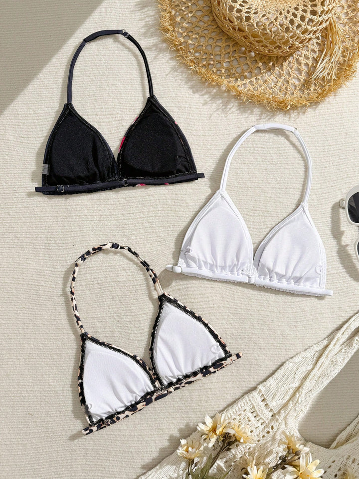 Set bikini SHEIN, mix culori