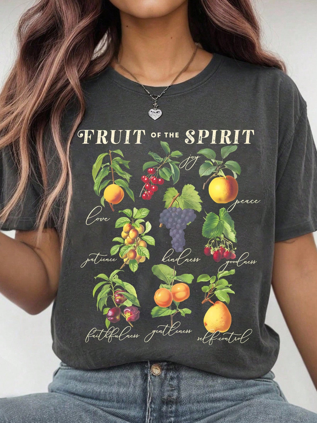 Tricou Shein Curve+, gri