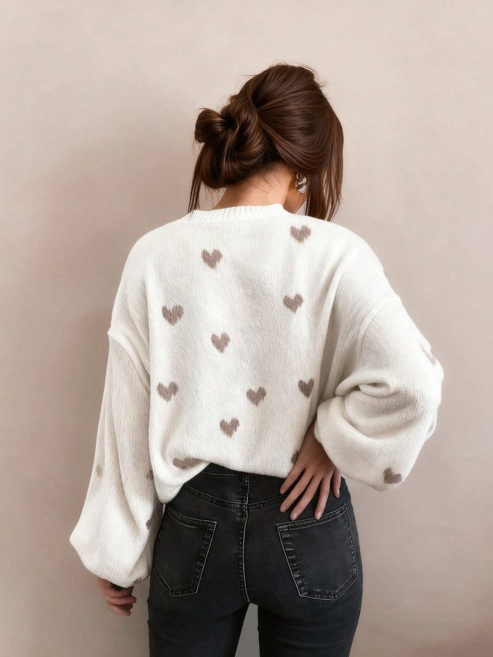 Pulover SHEIN, crem