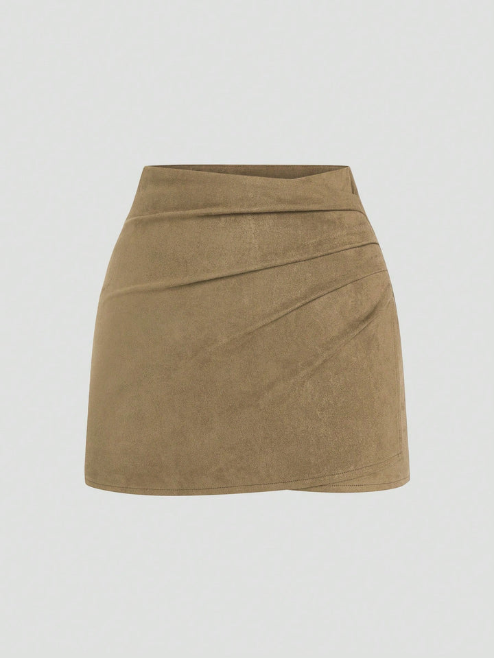 SHEIN mini szoknya, bézs