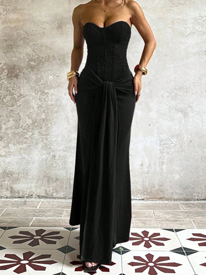 Rochie maxi SHEIN, negru