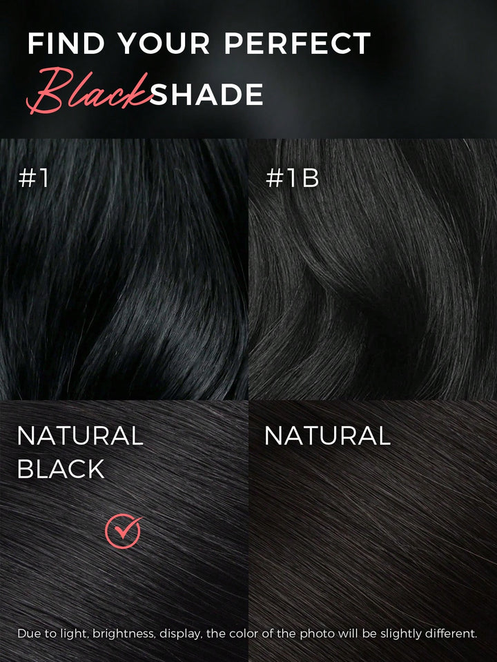 Perucă din păr natural cu dantelă SHEIN