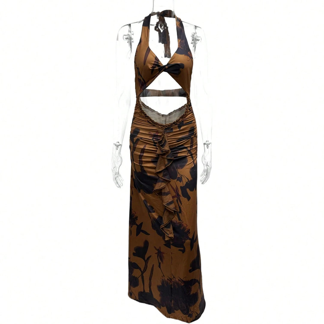 Rochie maxi SHEIN, mix culori