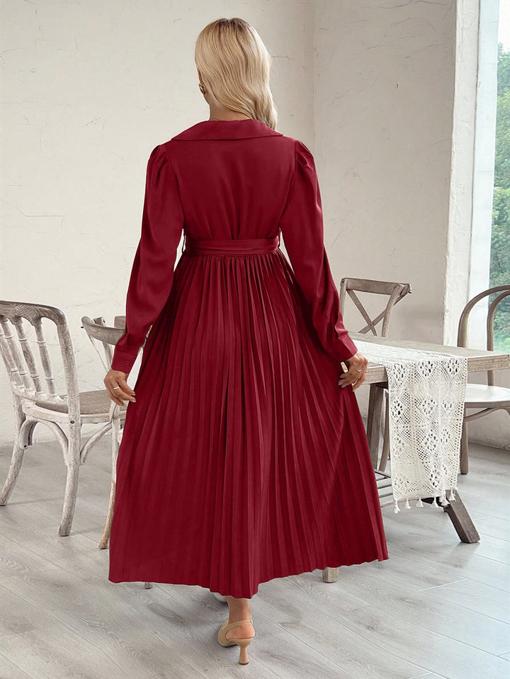 Rochie midi  SHEIN, vișiniu