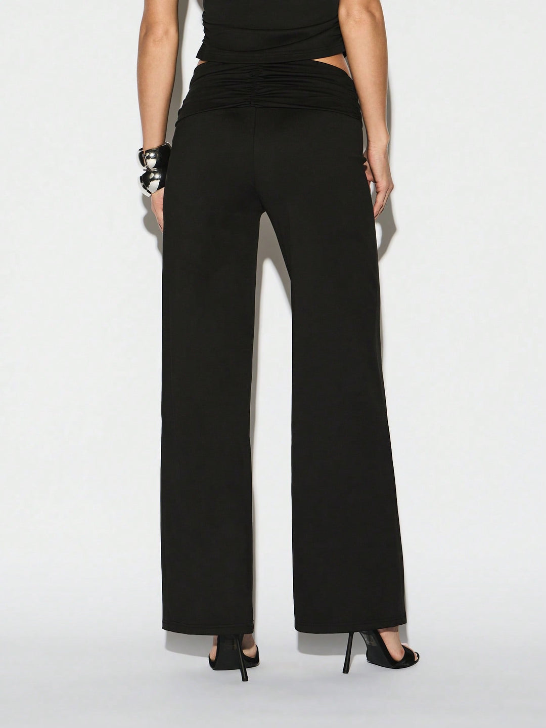 Pantaloni SHEIN, negru