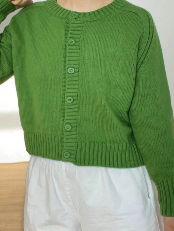 Cardigan SHEIN, verde
