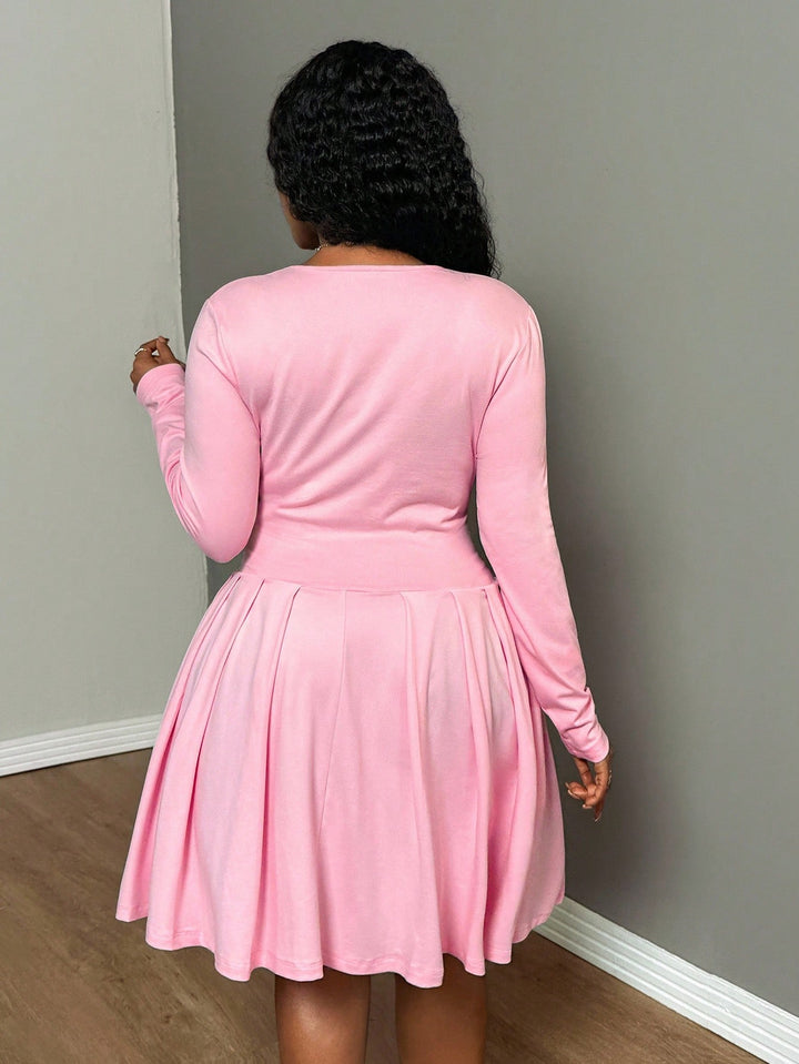 Rochie mini SHEIN, roz