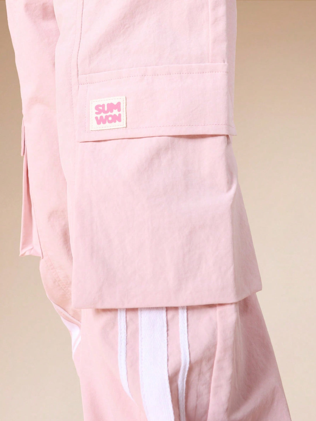 Pantaloni SHEIN, roz
