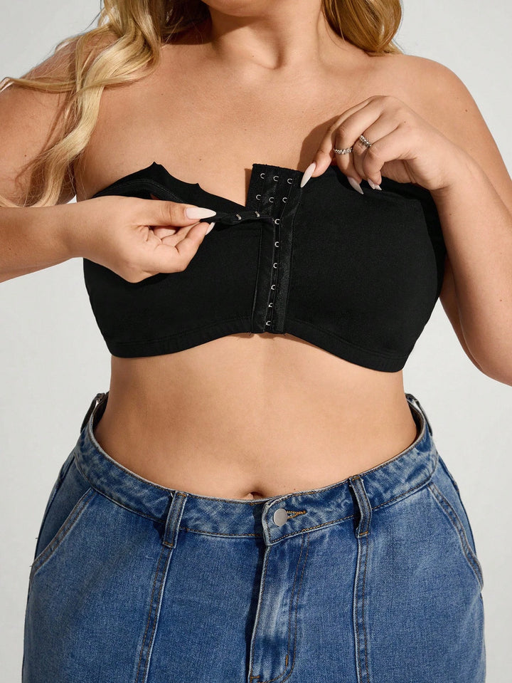 Bustieră Shein Curve+, negru
