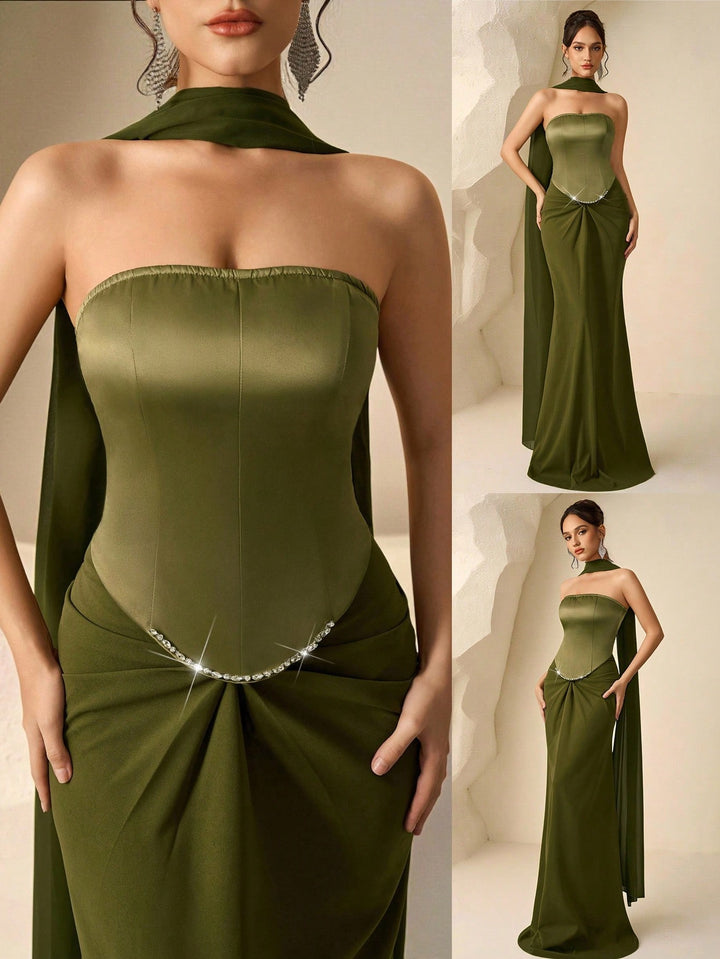 Rochie SHEIN, verde