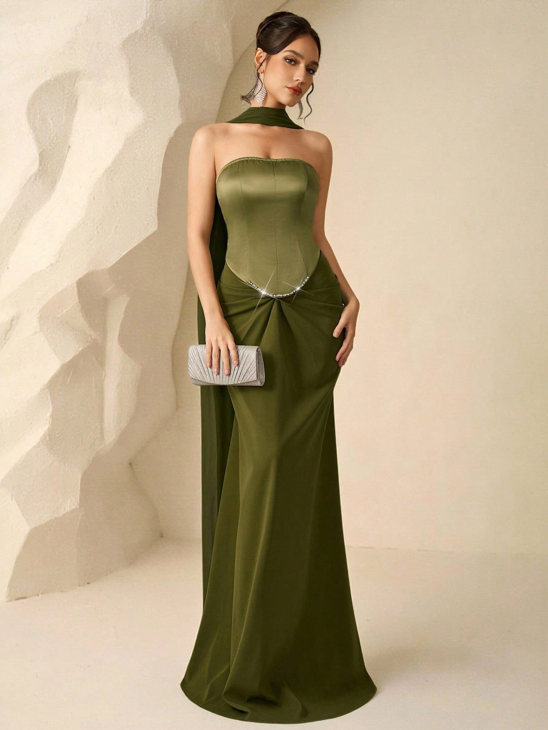 Rochie SHEIN, verde