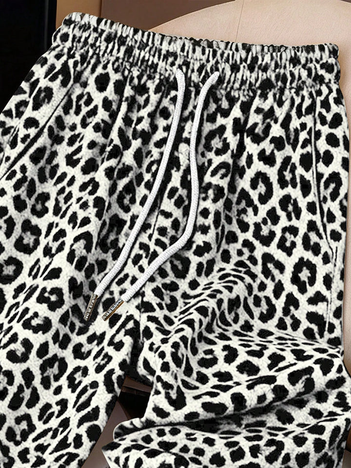 Pantaloni SHEIN, alb