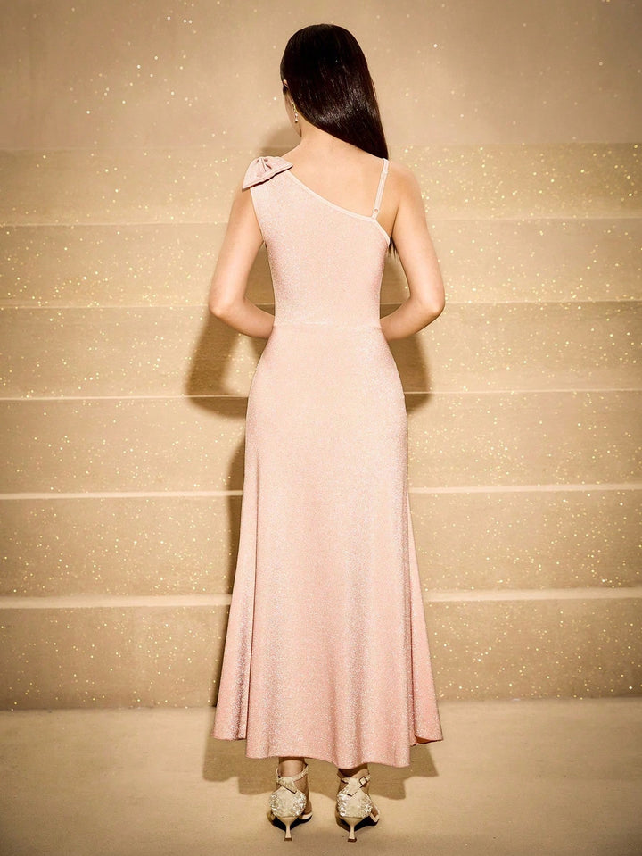 Rochie maxi SHEIN, bej