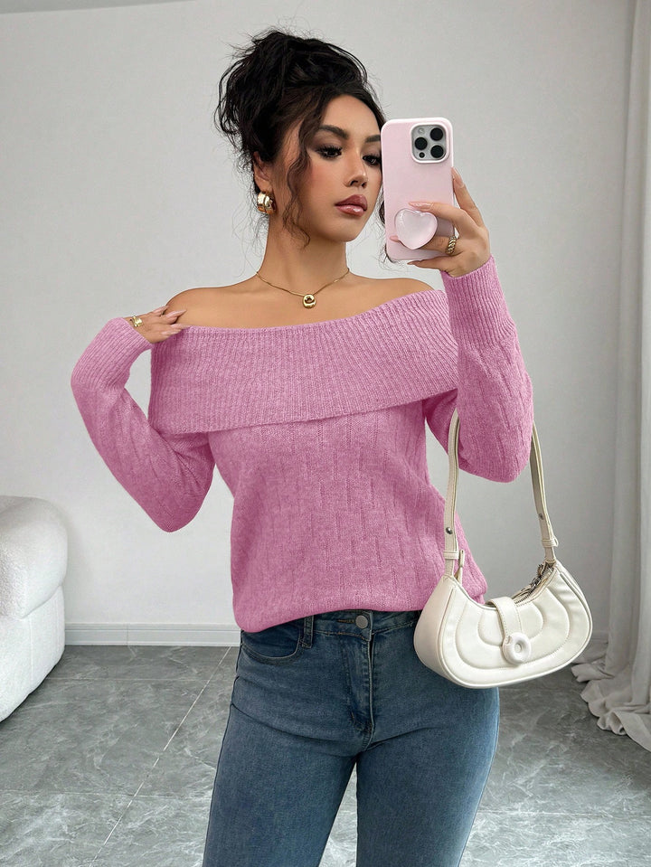 Pulover SHEIN, roz