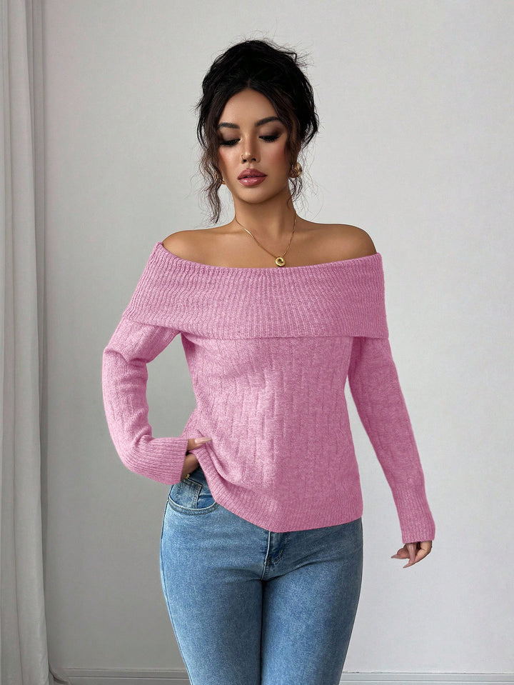 Pulover SHEIN, roz
