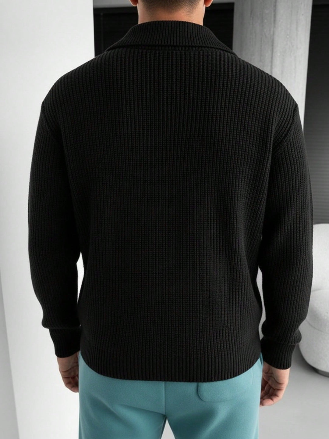 Pulover SHEIN, negru