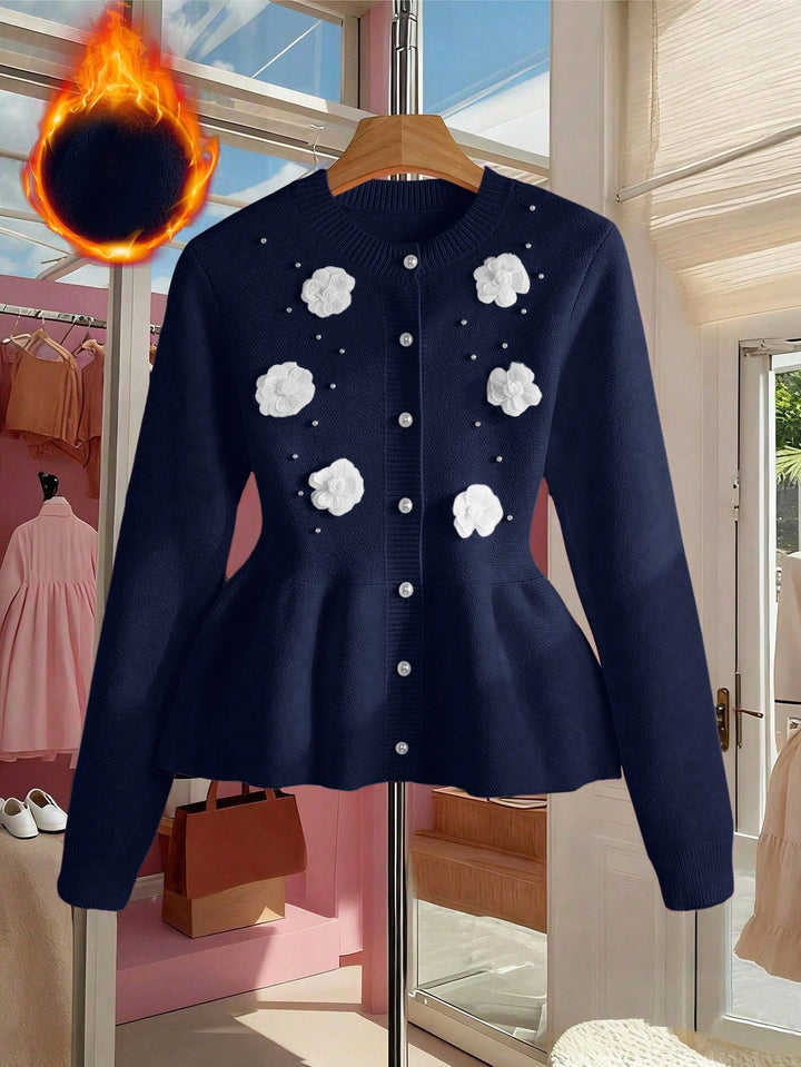 Cardigan SHEIN, albastru