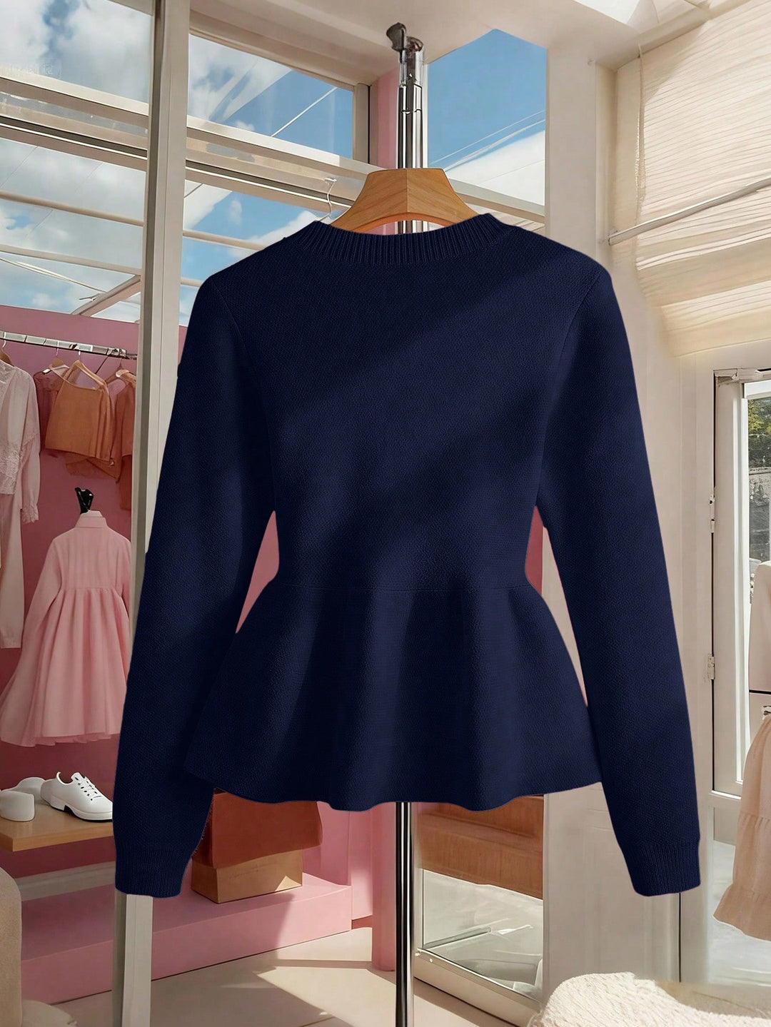 Cardigan SHEIN, albastru
