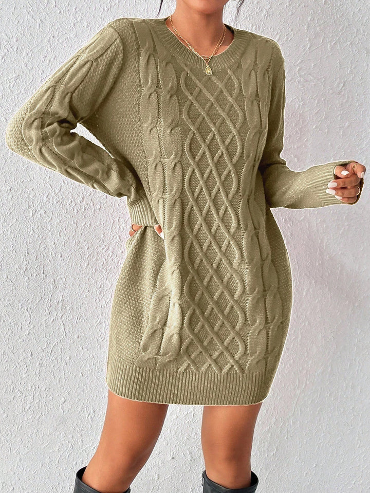 Rochie SHEIN, kaki