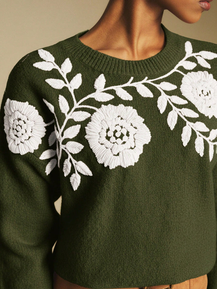 Pulover SHEIN, verde