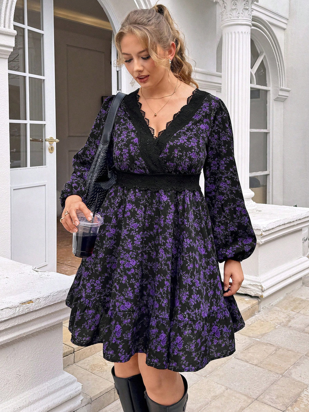 Rochie SHEIN, mix culori