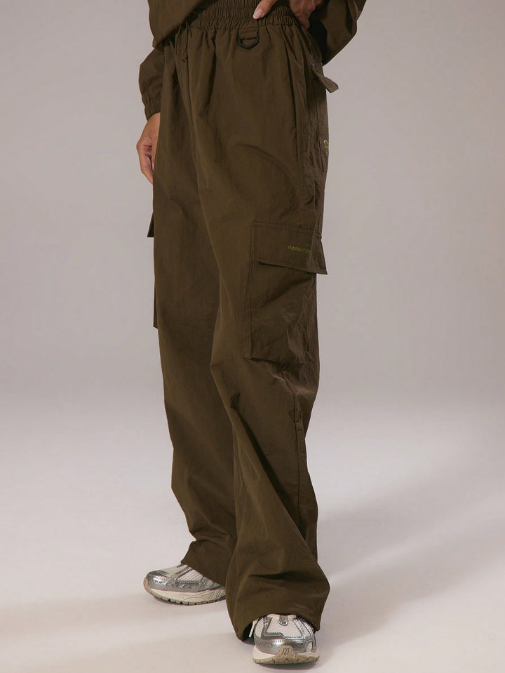 Pantaloni SHEIN, maro