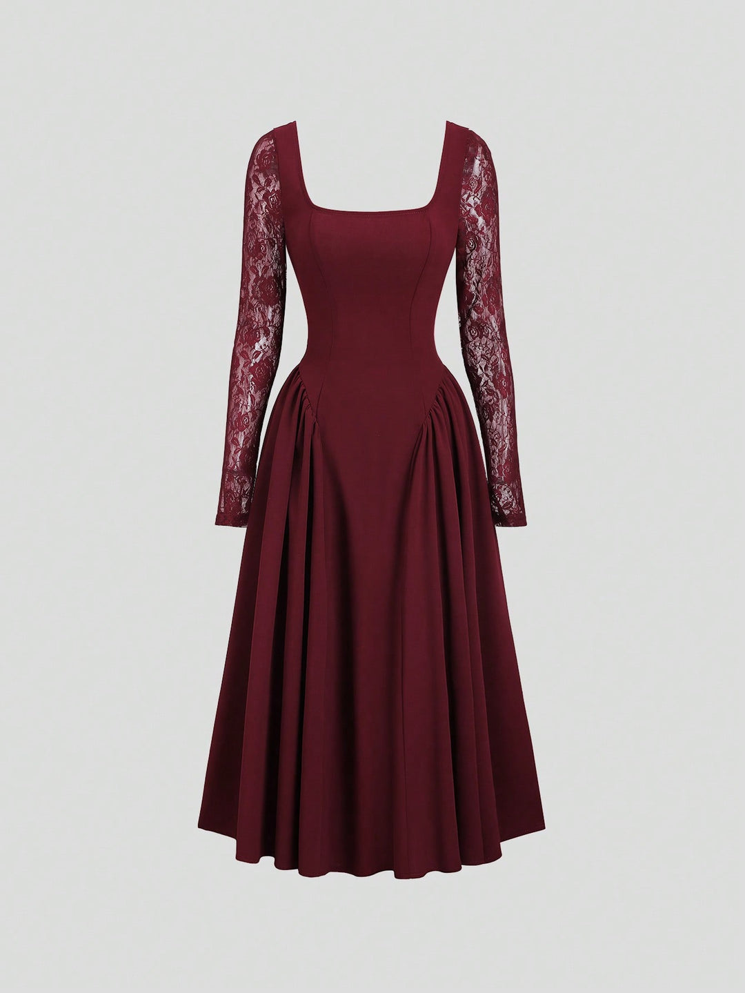 Rochie maxi SHEIN, vișiniu