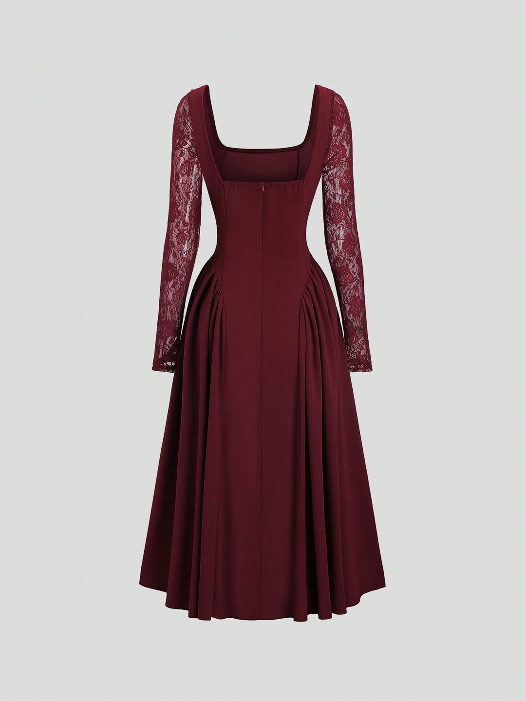 Rochie maxi SHEIN, vișiniu