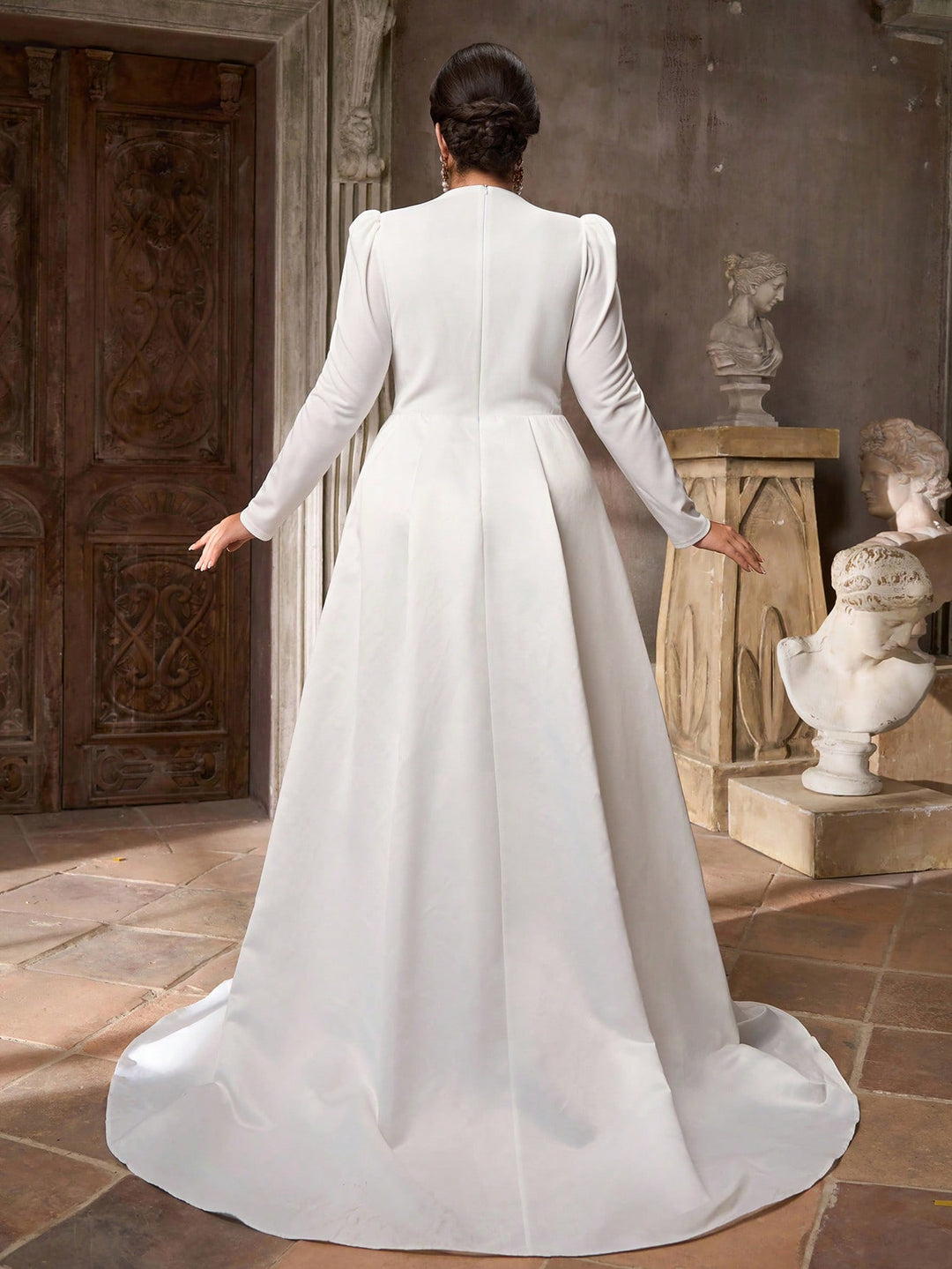 Rochie de mireasă SHEIN, alb