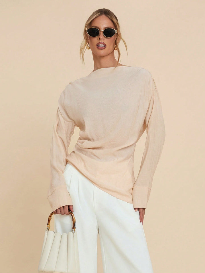 Top SHEIN, portocaliu