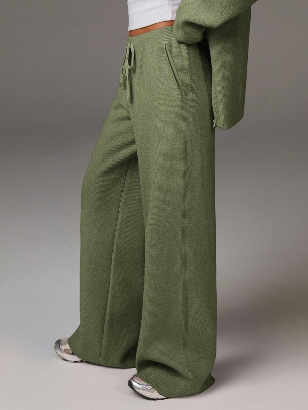 Pantaloni SHEIN, verde