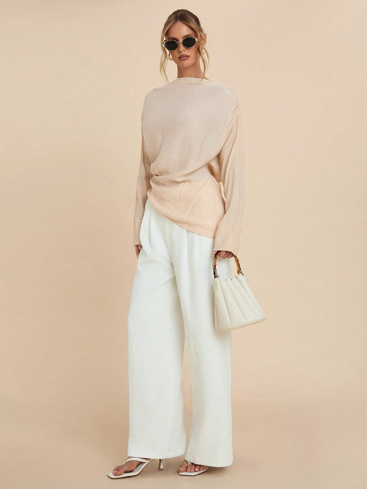 Top SHEIN, portocaliu