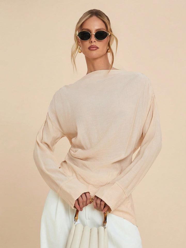 Top SHEIN, portocaliu