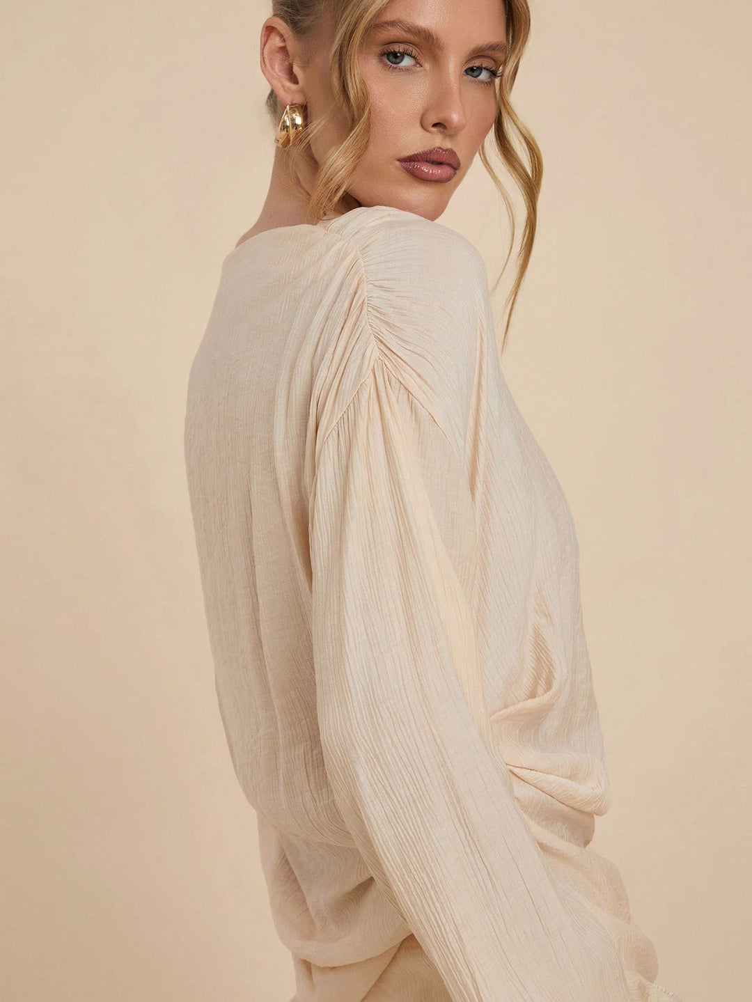 Top SHEIN, portocaliu