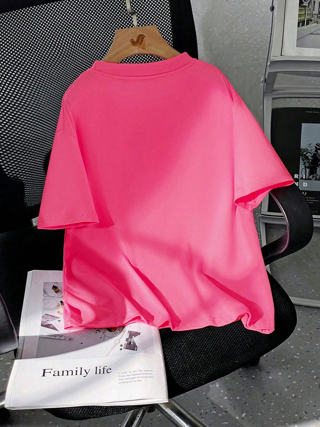 Tricou SHEIN, roz