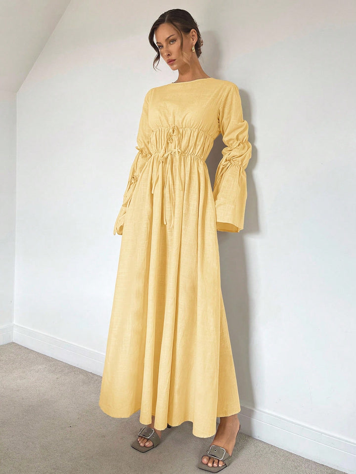 Rochie midi SHEIN, galben