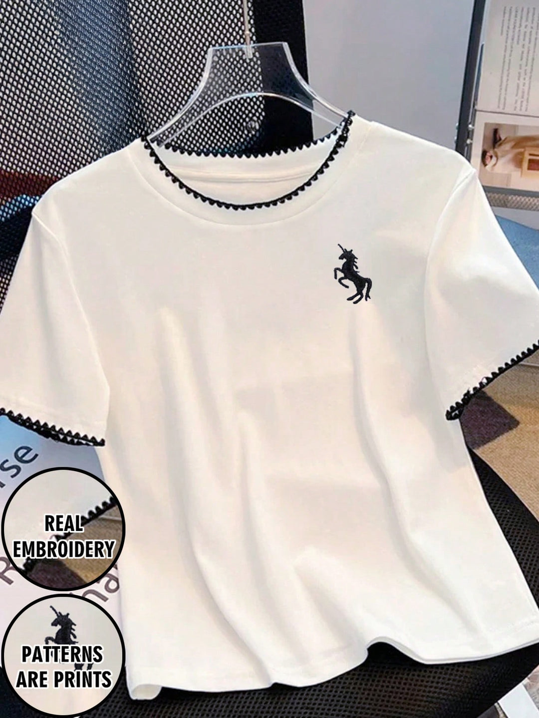 Tricou SHEIN, alb