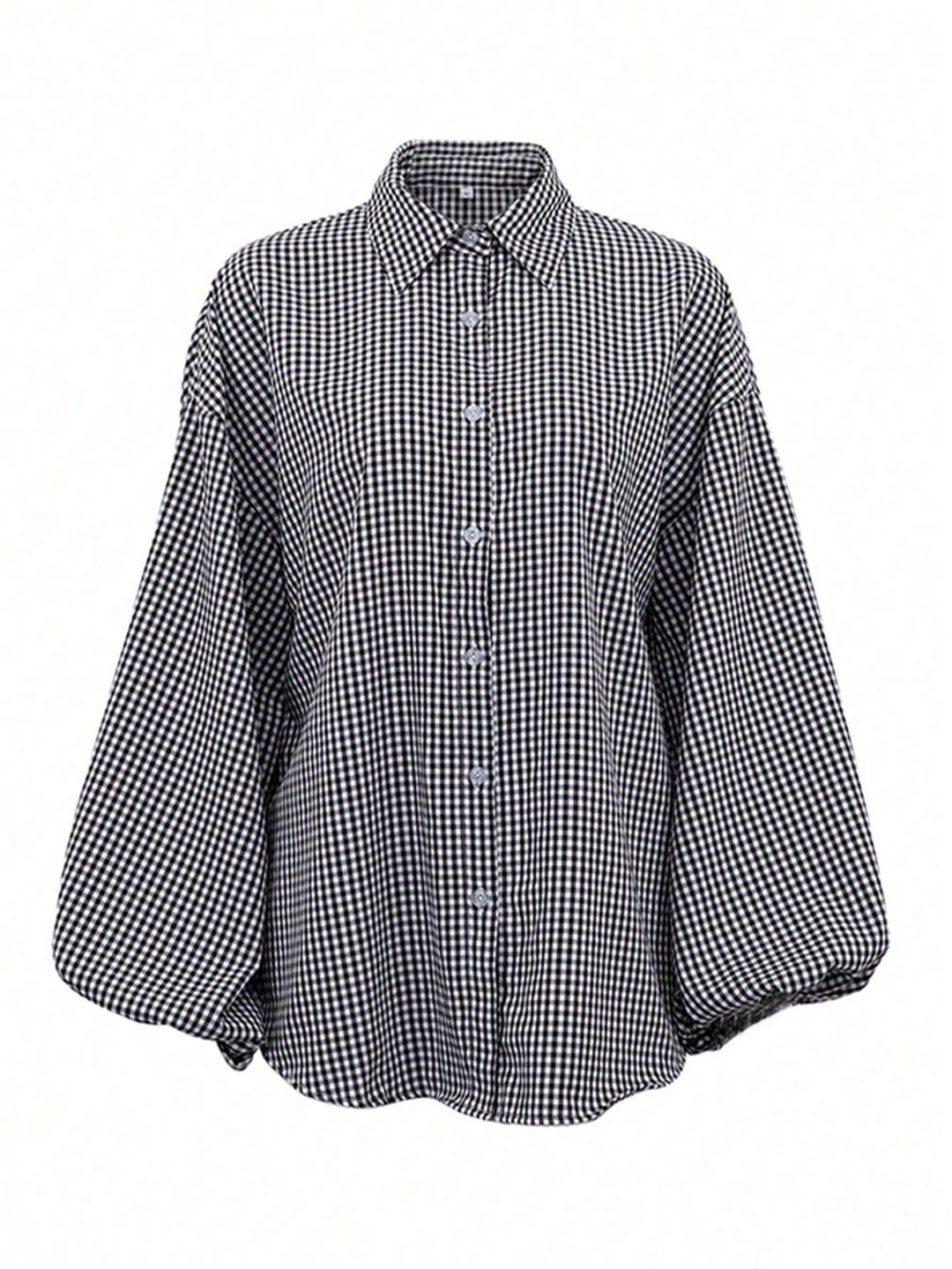 Cămașă vintage SHEIN, negru