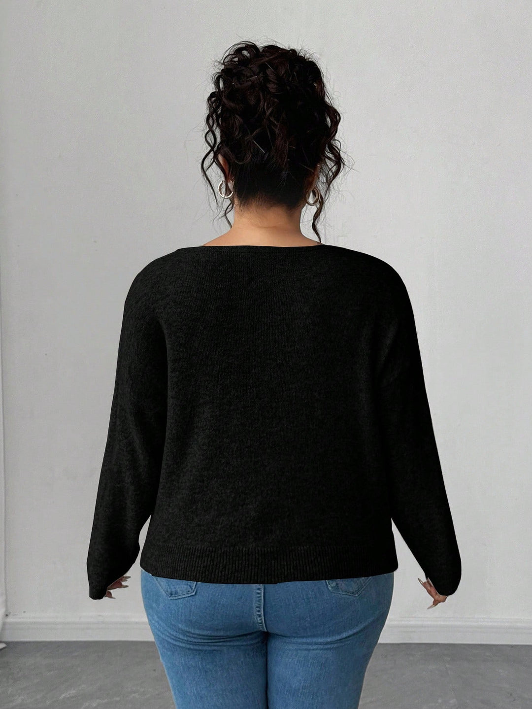 Pulover SHEIN, negru