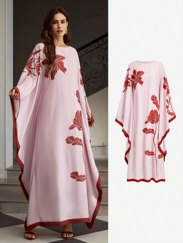 Rochie maxi SHEIN, mix culori