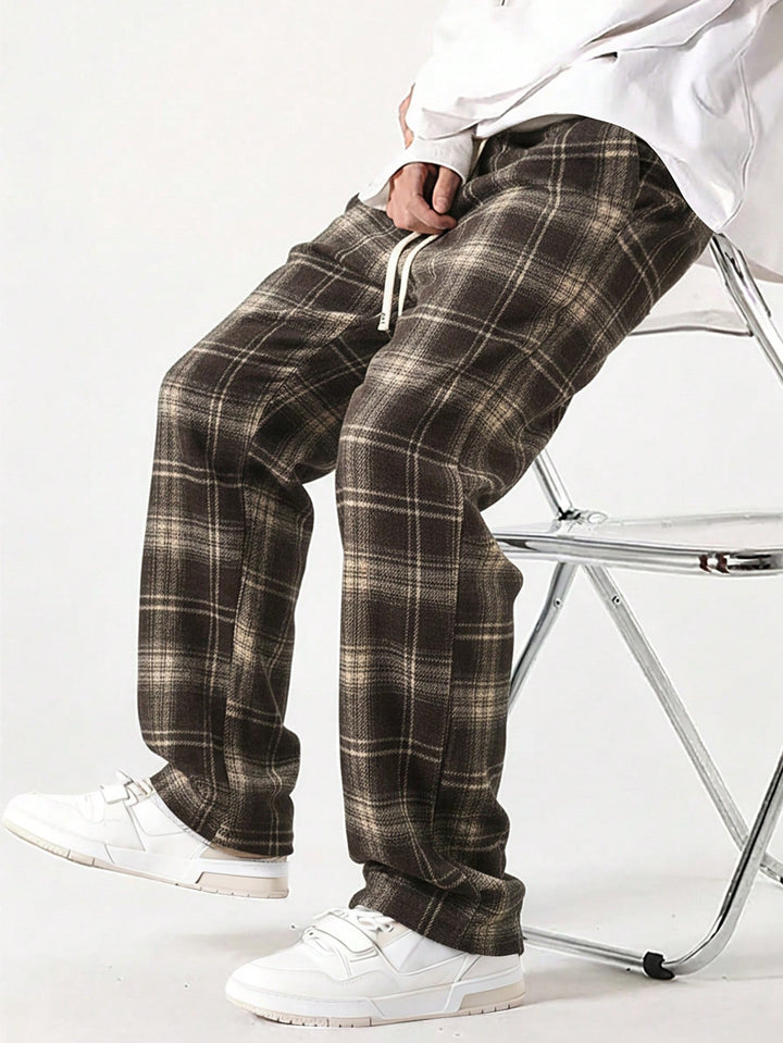 Pantalon SHEIN, maro