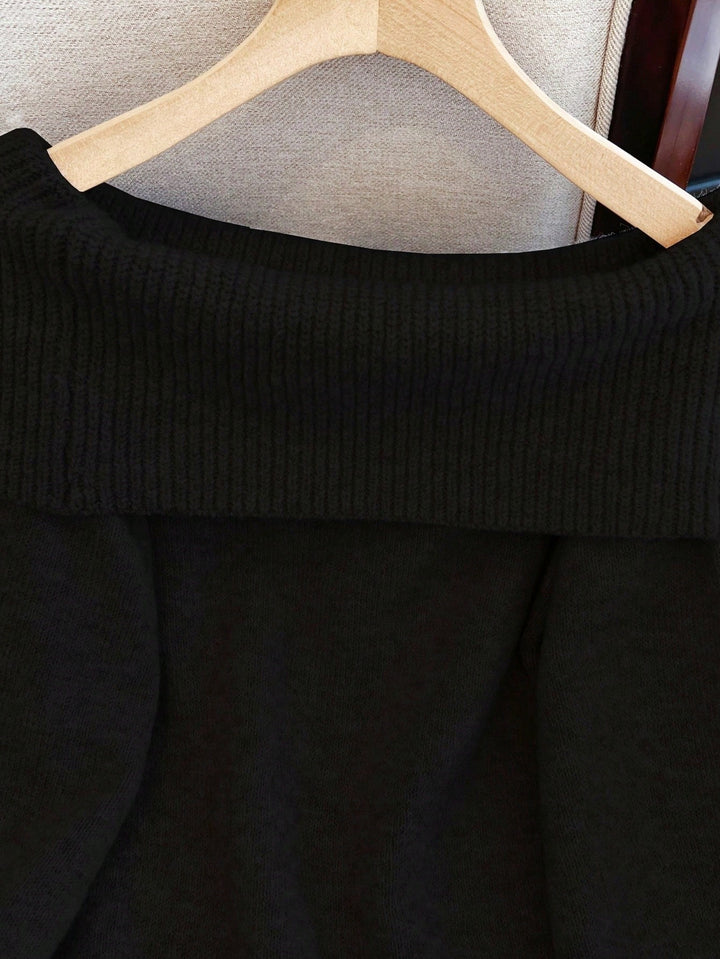 Pulover SHEIN, negru