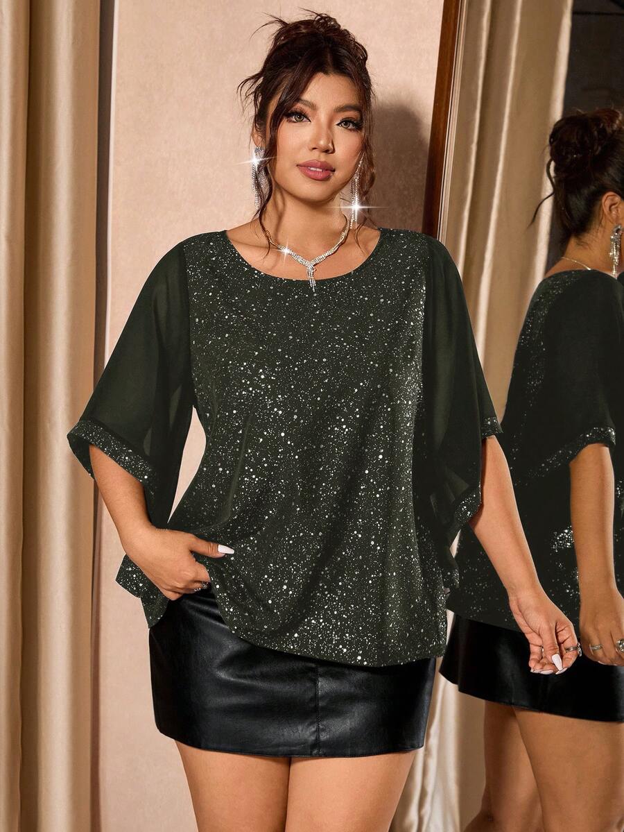 Tricou SHEIN, verde