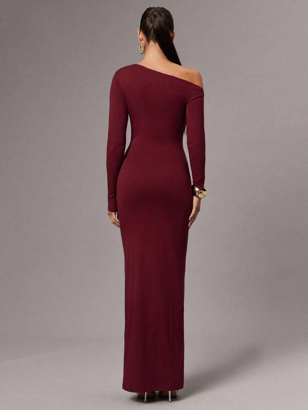 Rochie maxi SHEIN, vișiniu