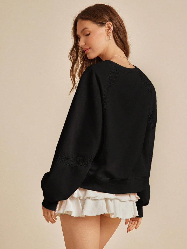 SHEIN Blúz, fekete