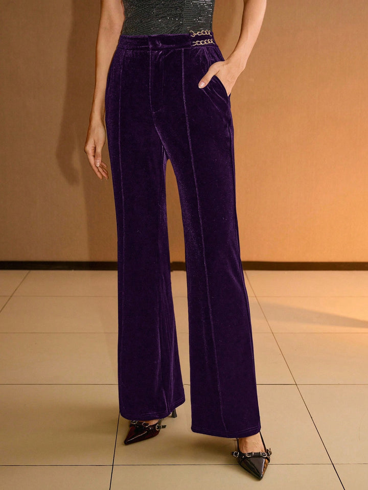 Pantaloni SHEIN, mov