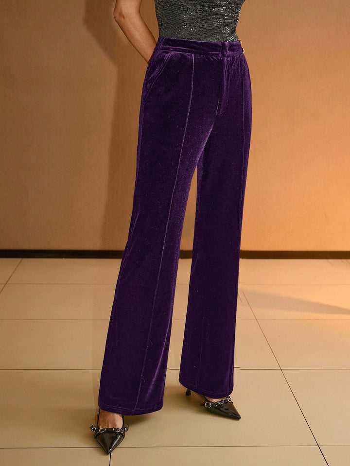 Pantaloni SHEIN, mov