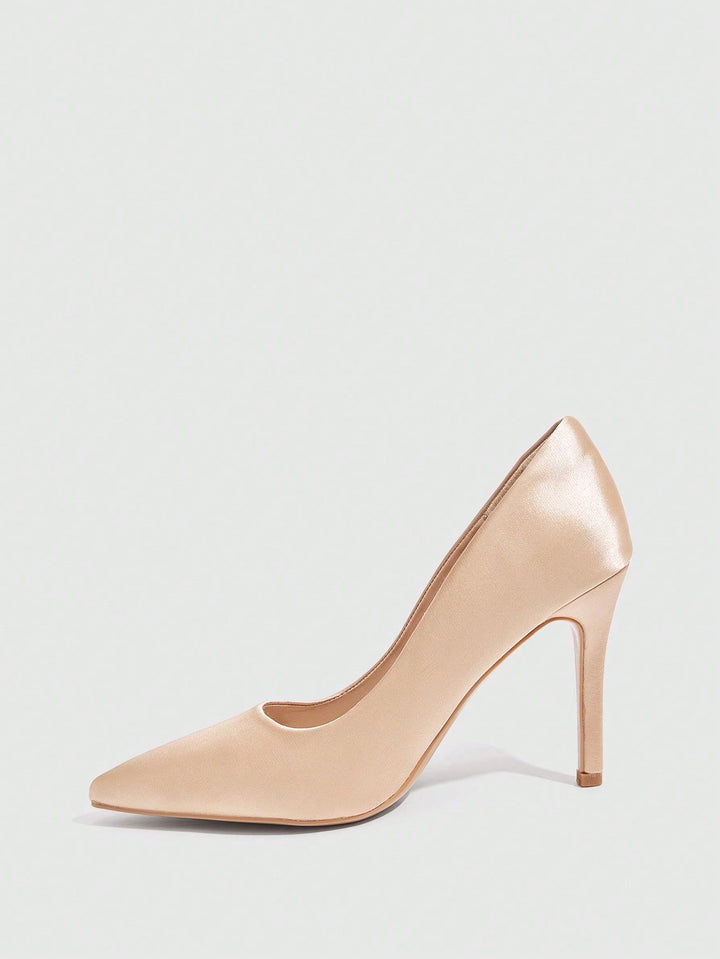 Pantofi cu toc SHEIN, auriu
